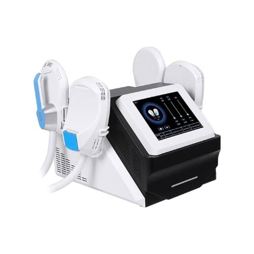 4 Handles EM SLIM Muscle Build Magnetic Stimulation HI EMT 5000W Stronger Fast Body Sculpture Fat Burning Shaping Beauty Machine