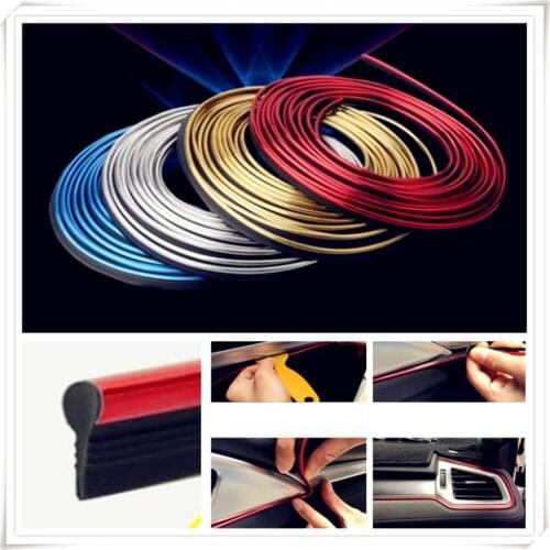 Car interior Decoration thread line Insert Strip Accessories for Mercedes Benz Generation GLE63 GLE450 C450 C350 A45