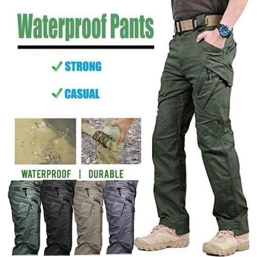 City Tactical Cargo Pants Men Combat Army Military Pants Many Pockets Stretch Flexible Man Casual Trousers 5XL
