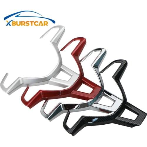 Xburstcar for Skoda Kodiaq Octavia A7 Rapid Yeti Superb Car Steering Wheel Buttons Cover Trim Accessories Car Styling