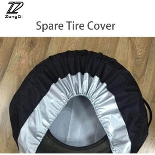 ZD 1X Car Spare tire cover Dustproof and Rainproof For Volvo xc90 s60 xc60 Jeep wrangler renegade Fiat punto ducato accessories