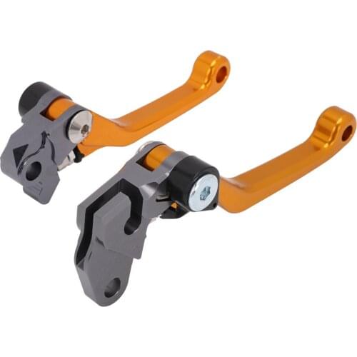 CNC Motorcycle Billet Foldable Pivot Clutch & Brake Lever For SUZUKI RM85 05-17 RM125 RM250 04-08 04 05 06 07 08