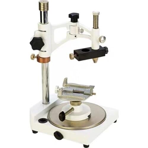 JT-09 Dental Lab Equipment Parallelometer Square Base Surveyor Visualizer with 7 Tips