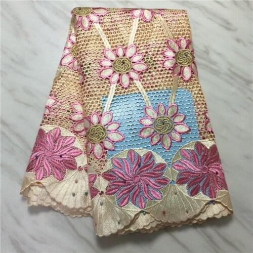 Beautiful African Lace Fabric 2021 Embroidery Nigerian Beads Lace Fabric.High Quality Stones French Tulle Lace Fabric For Women