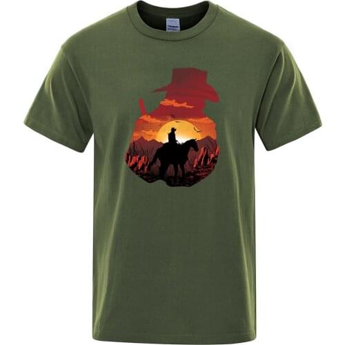 2021 Summer Brand T-shirt Men The Walking Dead T Shirts Male Hot TV Show Mens tshirt Fashion Tops Trend Hip Hop Man Streetwear