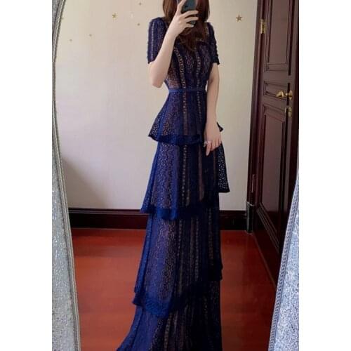 New Fashion Women Pleated Dress Spaghetti Strap Sleeveless Female Sexy Slim Long Printed Runway Dress Evening Party Wear NA5