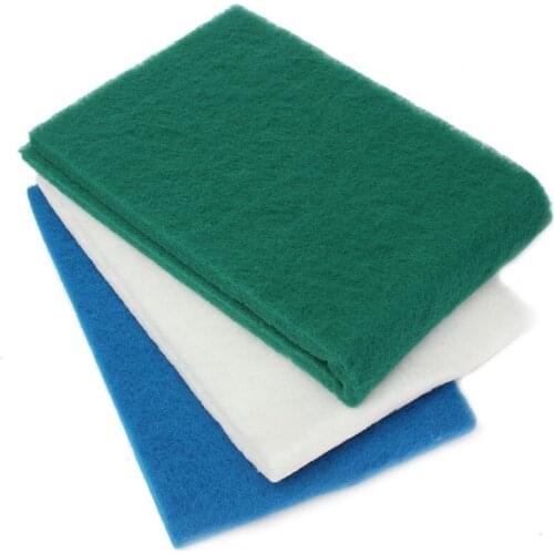 Durable Aquarium Fish Tank Biochemical Sponge Filter Pond Water Filtration Foam Bio Sponges Filter Cotton 3 Colors For Choose
