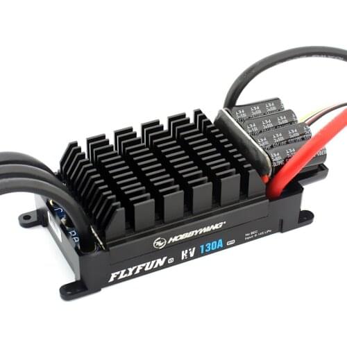 Hobbywing FlyFun V5 80A 60A 120A 130A 160A Speed Controller Brushless ESC 3-6S Lipo with DEO Function for RC Aircraft Quadcopter