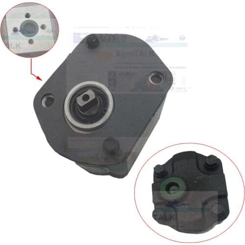 Gear pump CBN-E314L, the LEFT rotation, No flange, WITH end oil outlet, Flat shaft (short shaft) for Chinese brand tractor