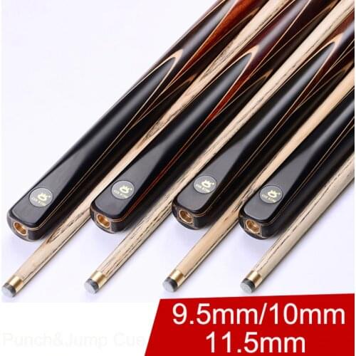 2016 Omin Handmade 3 4 Snooker Cues 9.5mm/10mm/11.5mm Tip Snooker Cue Stick With Extension Ash Shaft China