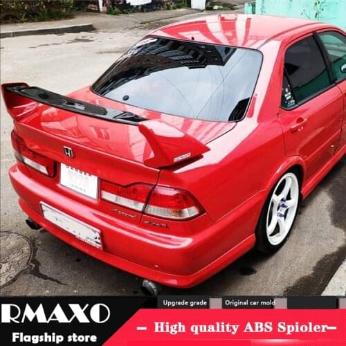 For HONDA Accord Spoiler 2001-2013 Accord FD2 High Quality ABS Material Car Rear Wing Primer Color Rear Spoiler