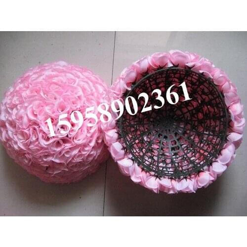 SPR 40cm pink wedding silk kissing ball-wedding decoration flowers table centerpieces party hotel supermarket decoration
