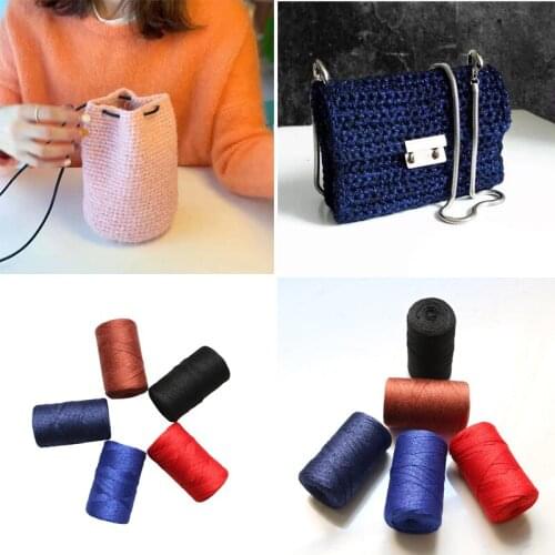 200g/pcs High Quality Yarns for Handmade Knitting Thick Thread Crochet DIY Woven Bag Handbag Material Cloth Fancy Yarns