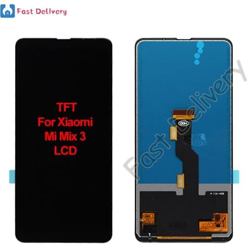TFT For Xiaomi Mi Mix 3 Mi Mix3 lcd Display Touch Screen Digitizer Assembly For Xiaomi Mix 3 Mix3 lcd Replacement Accessory Part