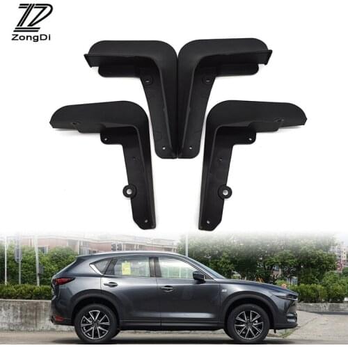 ZD Car Front Rear Mudguards For 2017 2018 Mazda CX-5 CX5 4Pcs Mud Flap Accessories Splash Guard Car-styling Fender 1Set Mudflaps