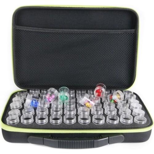 15/30/60/120 Bottles diy Diamond Painting tools Box Accessories Storage Carry Case diamant painting tools Container Bag