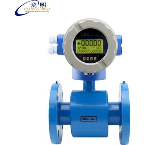 DN50 4.0~60 M3/H Measuring range and LCD Display fluid flow sensor