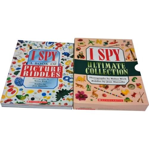 4-8 year 10 book/set I Spy Ultimate Collection Children English picture books Cultivate childrens observation and attention