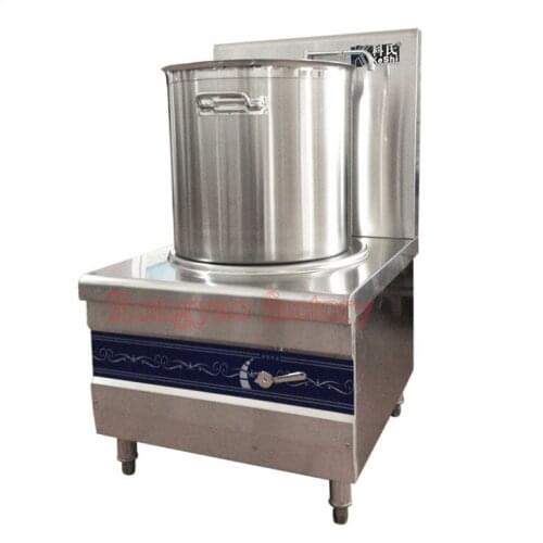 RY-KS-C-15 Stainless energy-saving soup stove thicken single-head soup cooker environmental electromagnetic furnace stove