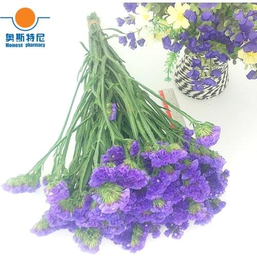 Blue color dried natural flower bouquets natural dried Myosotis Sylvatica bouquets&Forget me not Flower bouquets