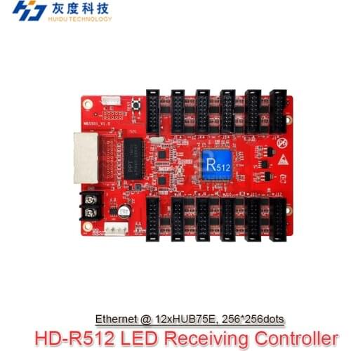 2020 Huidu New Conventional HD-R50X Full Color LED Screen Receiving Card Work With HD-AX A60X C15 C35 T901 T901B VP210 VP410