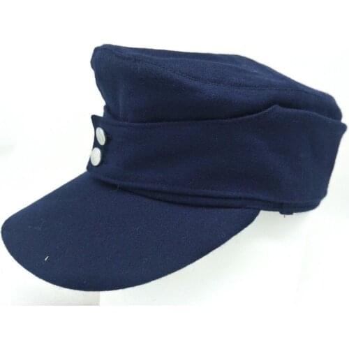 WWII GERMAN LUFTWAFFE AIR FORCE WH EM M43 PANZER WOOL FIELD CAP