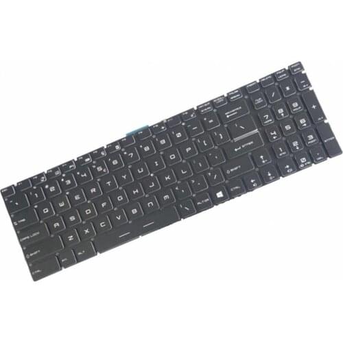 New US English Layout Keyboard with Backlight for MSI GE72, WS60 ,GS60, GS70, GT72, GP62, GP72, GT73VR, GS72