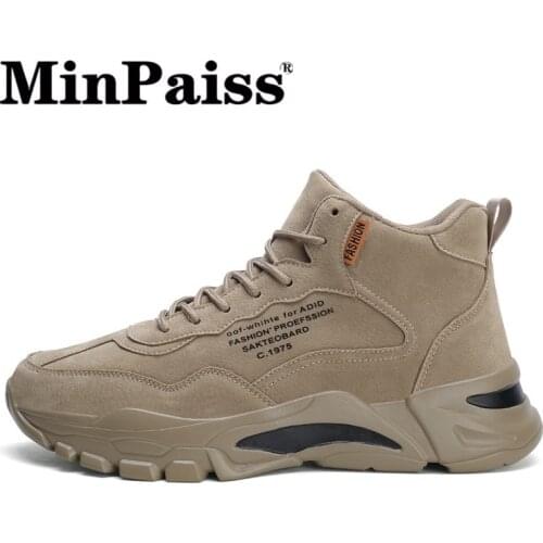 Мужские высокие кеды PADEGAO China At AliExpress