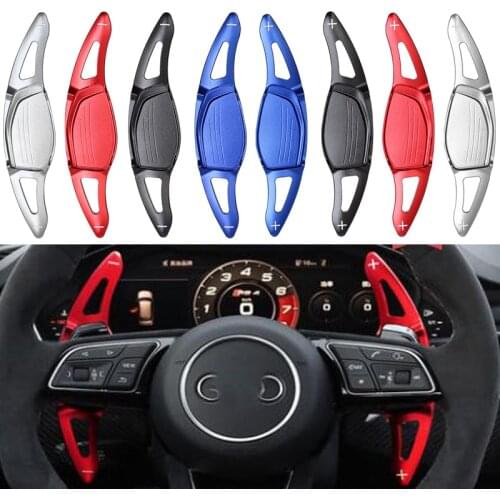 Shift paddle for Audi RS3 RS4 RS5 2017 2018 R8 TT RS 2016 2017 2018 Steering Wheel Paddle shift Car Shift Paddle shift extension