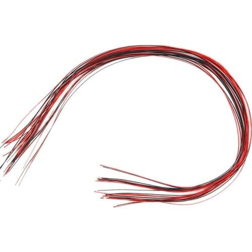 T0603WM LED Pre-soldered Micro Litz Wired Leads White SMD Led 200mm Long 2.8V~3.4V Light Beads Cable Wire Lighting Accessories