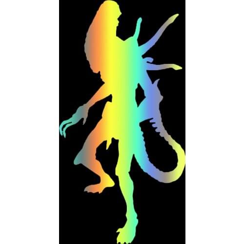 S51109 Various Sizes/Colors Car Stickers Vinyl Decal For Bardian Aliens Motorcycle Decorative Accessories Creative Waterproof