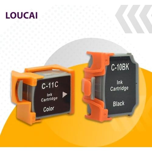 LuoCai Compatible Ink Cartridges For Canon BCI10 BCI11 BCI-10 BCI-11 BCI 10 CLI 11 BJC-80 BJC-85 BJC-85PW BJ-30 inkjet printers