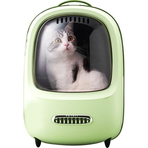 Pet cat bag go out portable space capsule backpack cat go out cat bag cat backpack pet backpack space