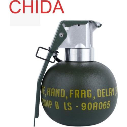 Tactical M67 Grenade Dummy Model Molle System M-67 Fragment Green BB Plastic Costume Military Airsoft Shooting Paintball Accesso