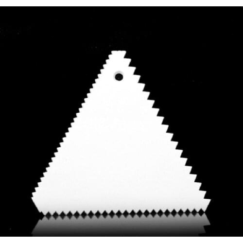 Triangle Cream Cake Scraper Dough Cutter Baking Accessories Baking Tools Cake Spatula Kitchen Product Pastry Tools