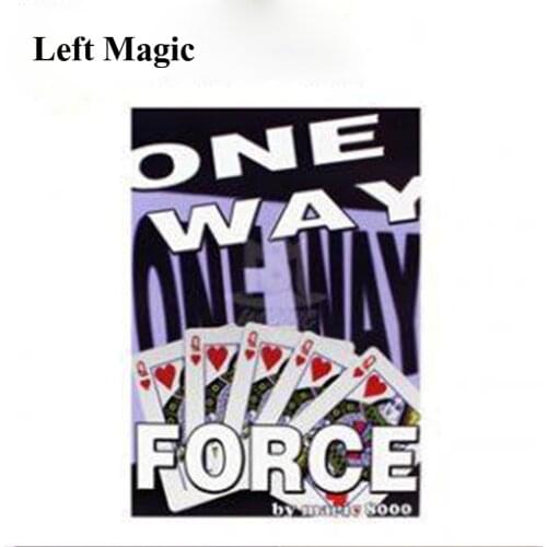 1 DECK Rider Back One Way Forcing Deck Magic Tricks All The Way To Select Poker Card Magic Props Stage Close-Up Magic Tricks