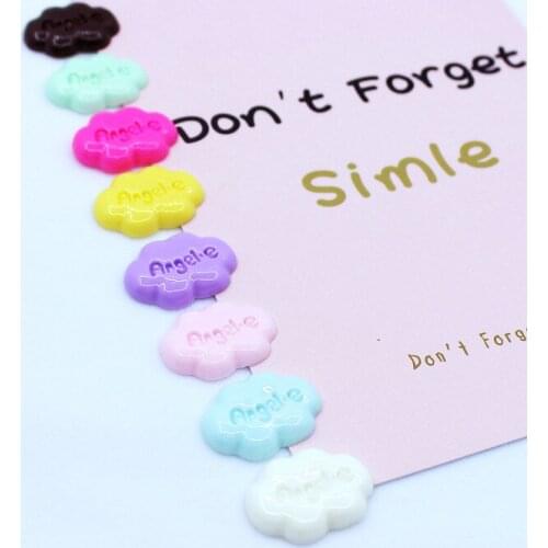 10pcs/pack Colorful Cloud Slime DIY Accessories Toy Supplies Filler For Clear Fluffy Slime Kids Gift Toy Scrapbook Craft