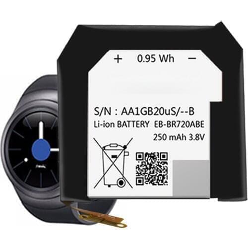 EB-BR720ABE Battery For Samsung Gear S2 Smart Watch SM-R720 Battery Replacement Repair Part