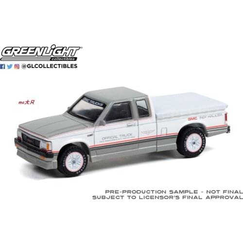 GreenLight 1:64 1984 GMC S-15 Extended Cab 68th Alloy model car Metal toys for childen kids diecast gift