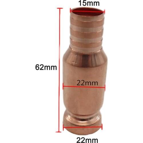 Red Copper Siphon Filler Pipe Manual Pumping Pipe Gasoline Fuel Tank Siphon Joint Safety Self-suction Hose Flexible Wholesale