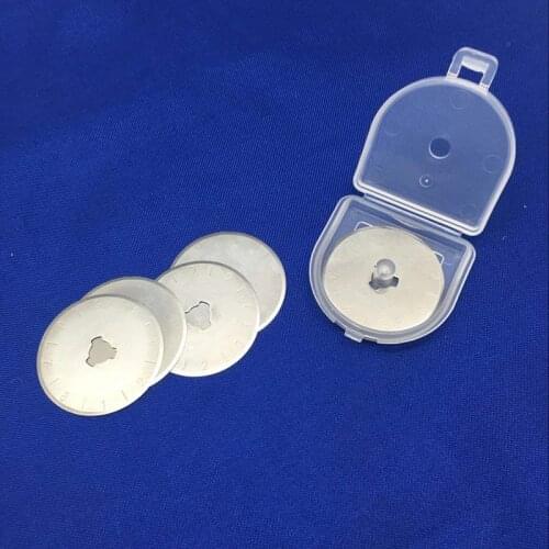 5Pcs 28mm Rotary Blade Cutter Refill Patchwork Circular Refill Sewing Fabric Leather Craft Blades 7YJ237