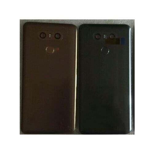 Original Touch ID For LG G6 LS993 US997 VS998 H870 H871 H872 H873 Housing Back Glass Battery Cover + Camera Lens Glass + Sticker