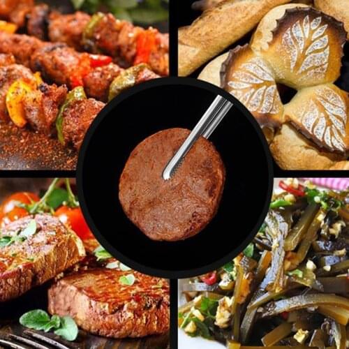 Hot Sale Stainless Steel BBQ Tongs Meat Food Clip Barbecue Tools Kitchen Accessories Cooking Tool Vegetable Clip Clamp Cake