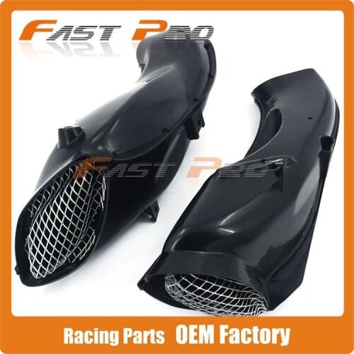 Motorcycle Ram Air Intake Pipe Tube Duct Black For SUZUKI GSXR600 GSXR750 2004 2005 04 05 K4