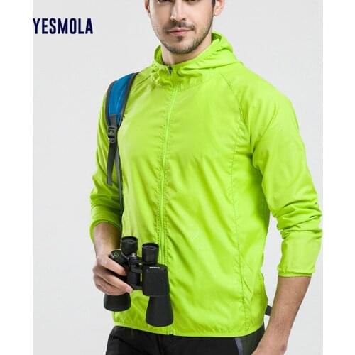 YESMOLA Mens Coat Uv Sunscreen Clothes Women Outdoortransparent Long Sleeve Jacket Anti Ultraviolet Summer Beach Wear