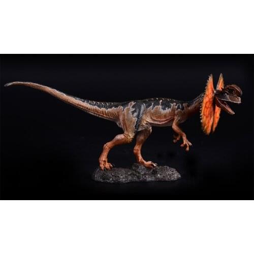 1:35 Itoy Dilophosaurus Sinensis Statue Dinosaur Figure Animal Model Toy