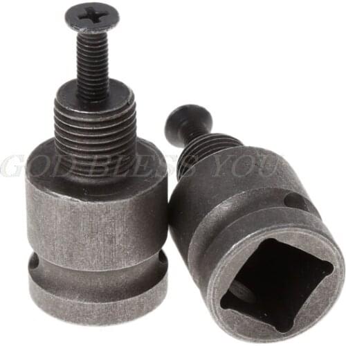 1/2'' Drill Chuck Adaptor For Impact Wrench Conversion 1/2-20UNF with 1 Pc Screw Drop Shipping