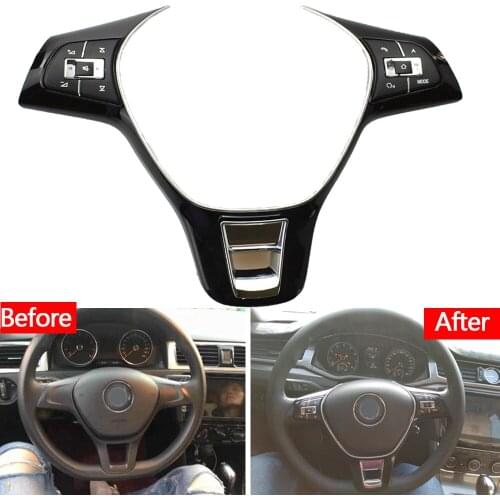 Car Universal Steering Wheel Button For Volkswagen V W Jetta Golf Polo Passat Touran Sagitar Santana Lavida Lamando Magotan