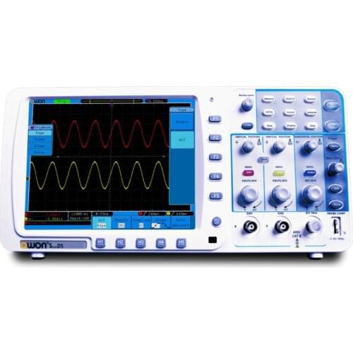New Original OWON High Precision Digital Oscilloscope SDS8202V Dual Channels 200MHz 2GS/s 10M Record Length 8" LCD Oscilloscope