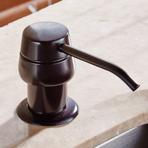 Vidric Liquid Soap Dispensers 250ML Brushed Nickel Stainless Steel Kitchen Sink Bottle Liquid Soap Dispenser With Pump 2303